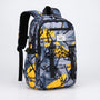 Schulrucksack Mit Abstraktem Print - Scholum