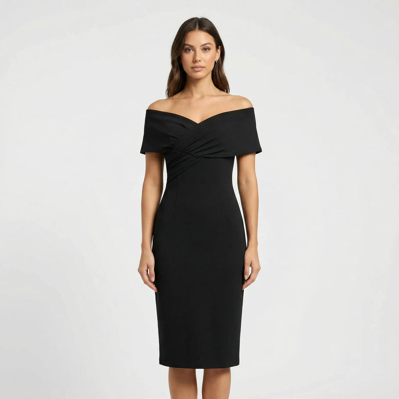 Schulterfreies Abendkleid - Jasmina