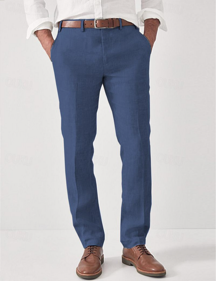 Bequeme Leinen Herrenhose – Elias