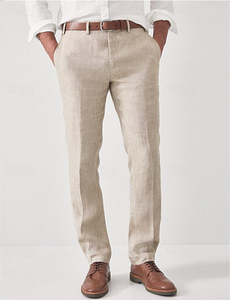 Bequeme Leinen Herrenhose – Elias