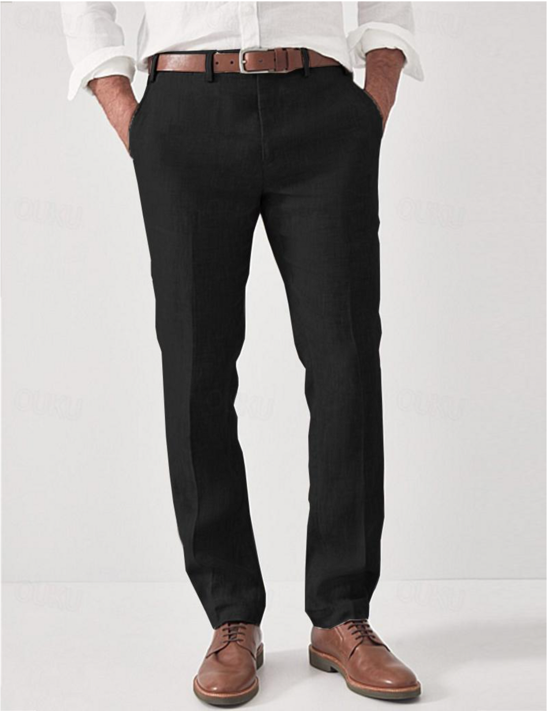 Bequeme Leinen Herrenhose – Elias