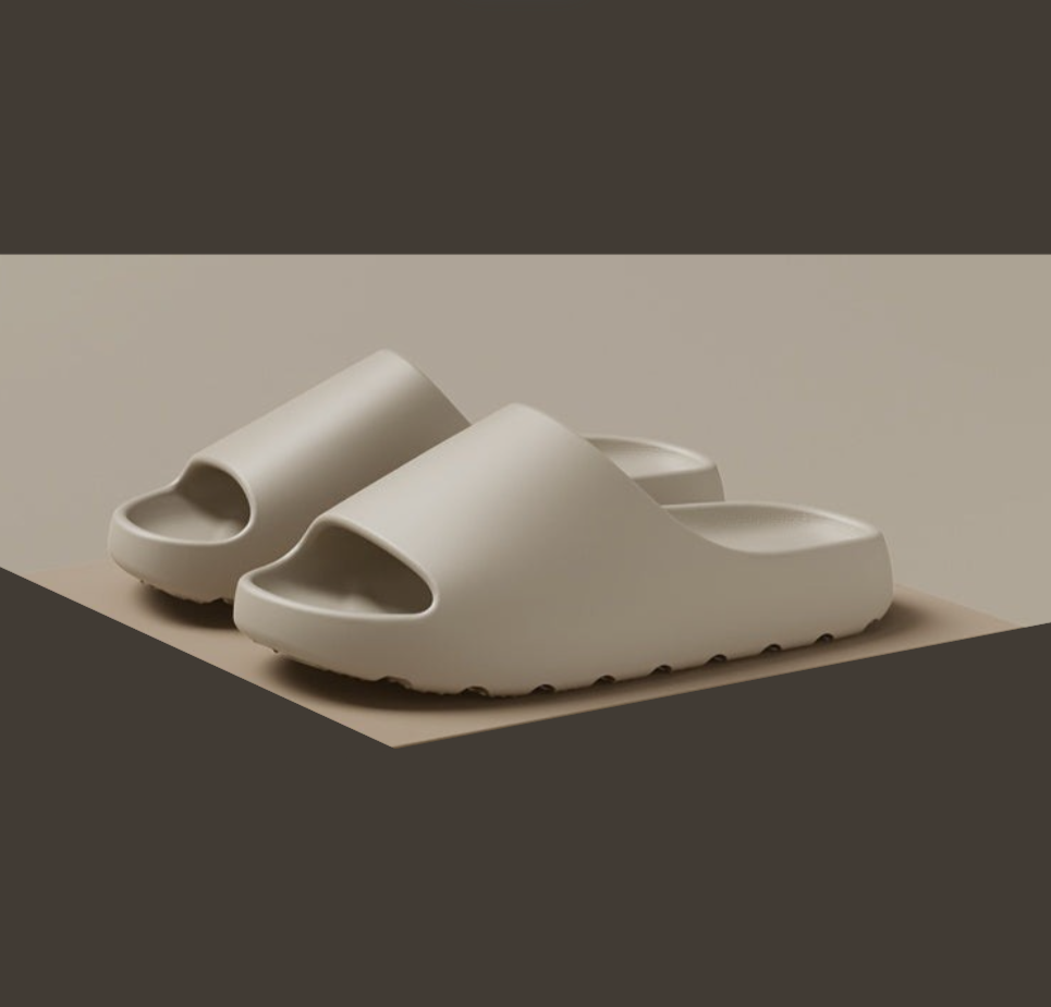 Komfortable & vandtætte unisex EVA-slippers med åben tå – Remy