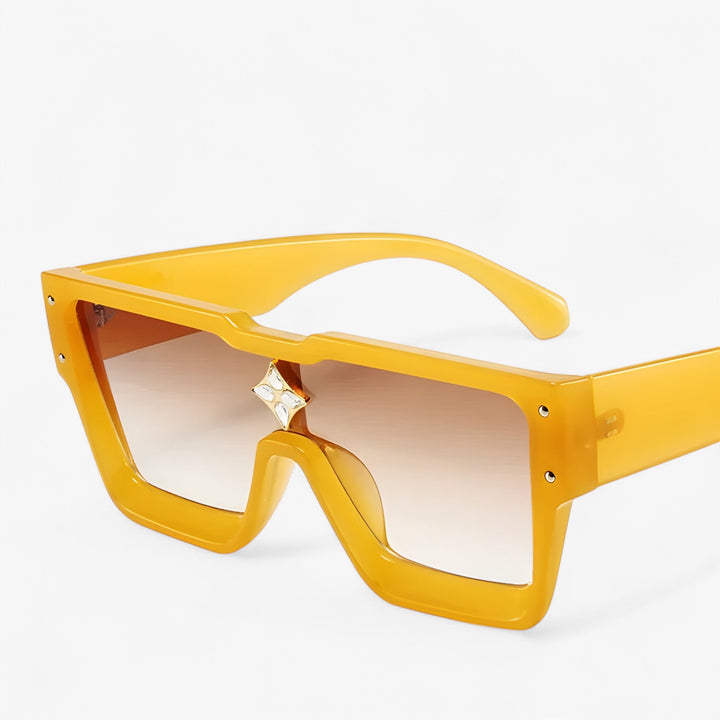 Gespiegelte Punk-Sonnenbrille – Revik
