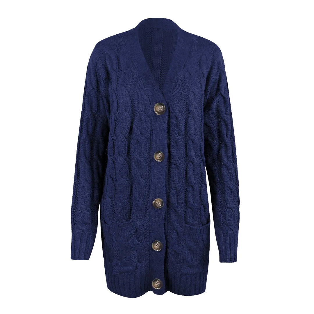 Strickjacke für Damen mit Knöpfen – Noor