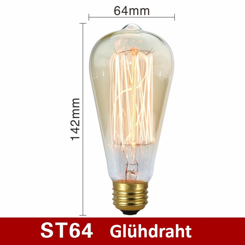 Vintage Glühbirnen - NostalgiaGlow