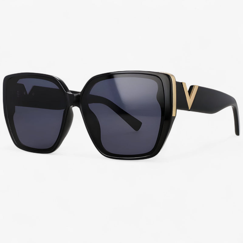 V-förmige Verspiegelte Sonnenbrille – Kryos
