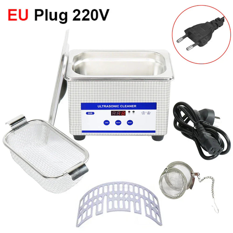 Ultraschall-Brillenreiniger 40kHz Edelstahl Schmuckreinigungsmaschine – ClearWave