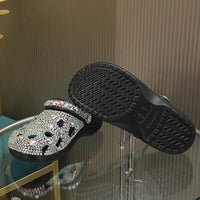 Kristallverzierte Sommer-Damenslipper aus EVA – Alviera