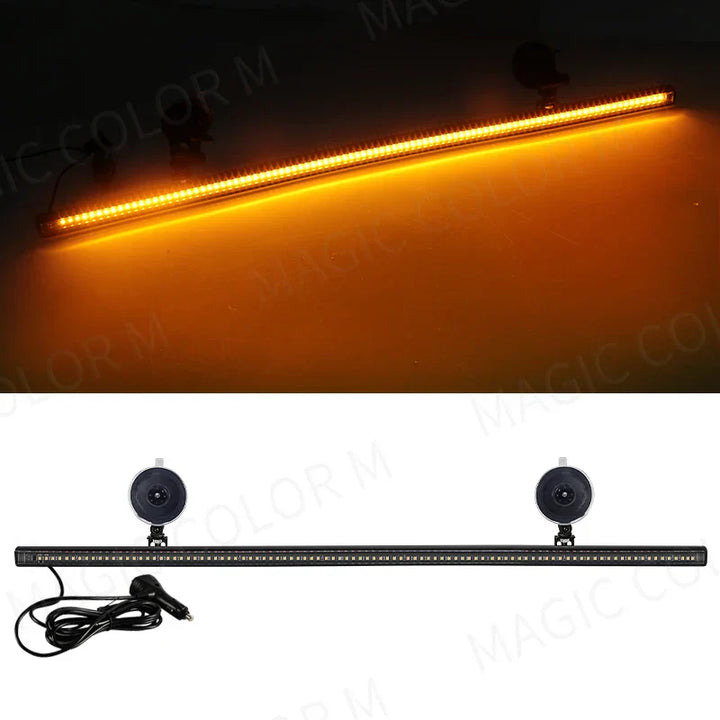 96 LED Stroboskop-Lichtleiste – Veyra – (Auto-Notwarnung)
