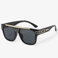 Vintage Piloten-Sonnenbrille mit Spiegelgläsern – Aerion