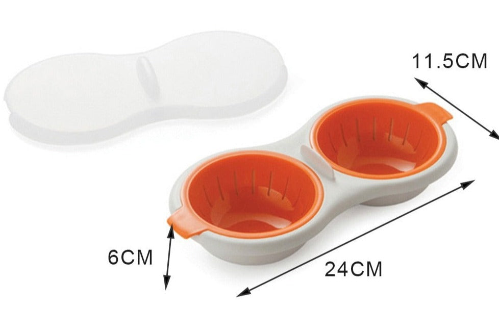 Mikrowellen-Eierpochierset – EggEase