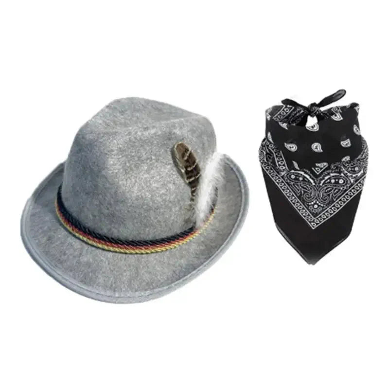 Trachten Accessoire-Set mit Hut & Schal – TrachtenHeld Oktoberfest 2025