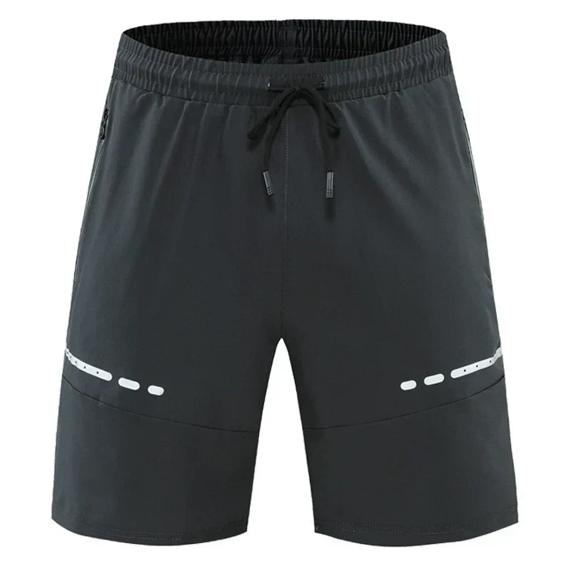 Sportliche & Stylische Slim-Fit Trainingsshorts mit Reißverschlusstaschen – Kian