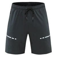 Sportliche & Stylische Slim-Fit Trainingsshorts mit Reißverschlusstaschen – Kian