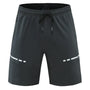 Sportliche & Stylische Slim-Fit Trainingsshorts mit Reißverschlusstaschen – Kian