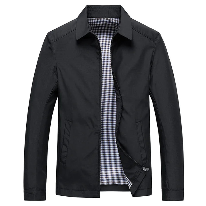 Dünne Herrenjacke mit Business-Design – Laurent