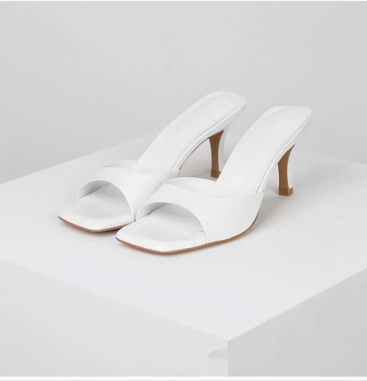Offene Absatz-Mules Damen – Mirella