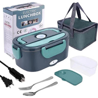 1,5 L Elektrische Lunchbox Lebensmittelwärmer 60W Tragbarer auslaufsicherer Heizgerät – HeatBox