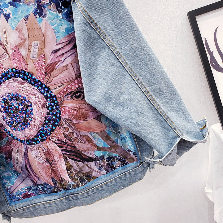 Oversized Dames Spijkerjasje - Lynn