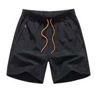 Herren Laufshorts mit Mesh-Innenshorts und Reißverschlusstaschen – Nikoas