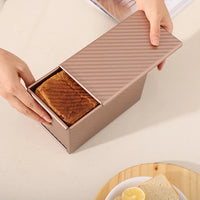 2-teilige Roségold Antihaft Backformenset mit Deckel - Brielle