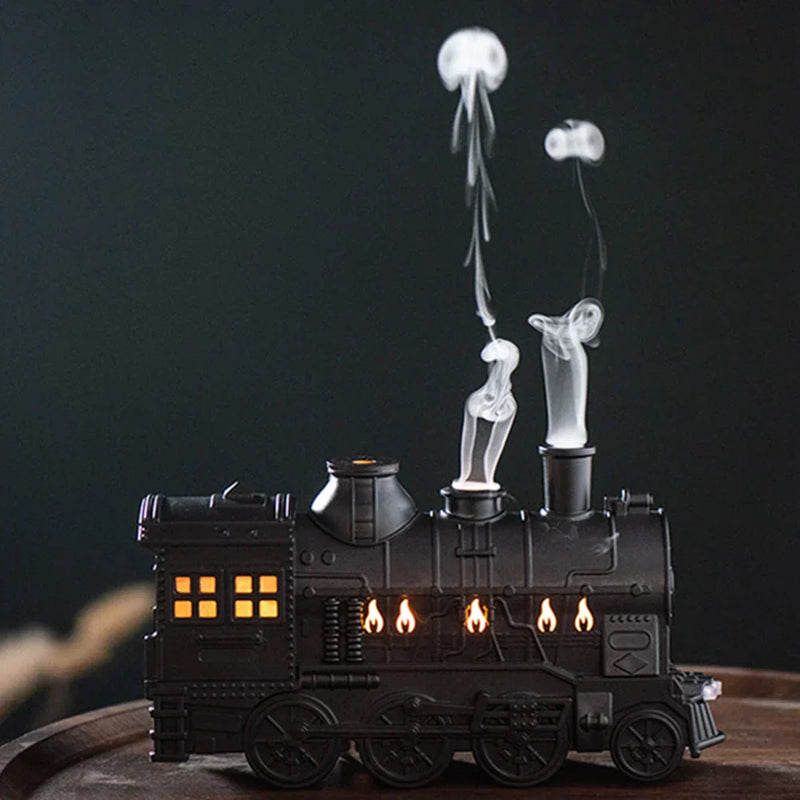 Aromatherapie Lokomotiv-Diffuser & Luftbefeuchter – SteamLuxe