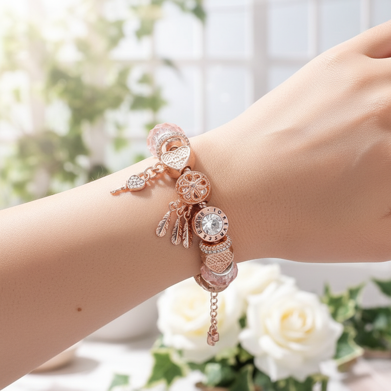 Silberarmband Mit Charms - DreamcatcherBracelet