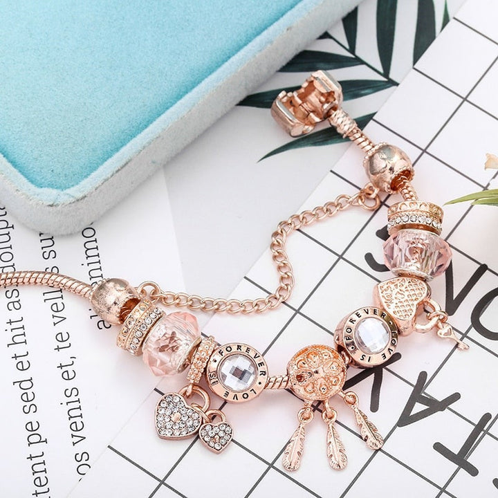 Silberarmband Mit Charms - DreamcatcherBracelet