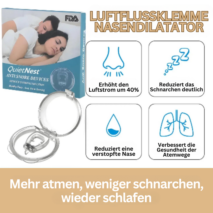 Anti-Schnarch-Nasenclip – SilentBreathe