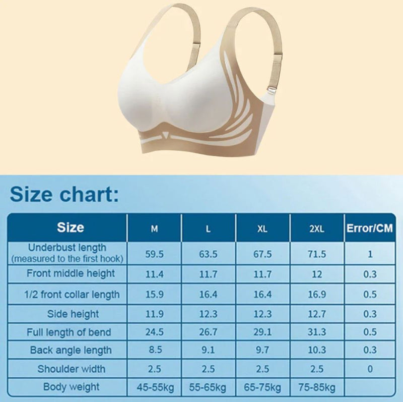 Drahtloser Push-up BH mit Lifting-Effekt – Isabella