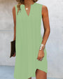Sleeveless Summer Dress With V-Neckline - Erika