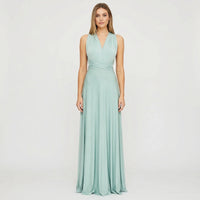 Sleeveless Wrap-Style Maxi Dress - Vickie