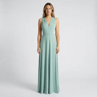 Sleeveless Wrap-Style Maxi Dress - Vickie