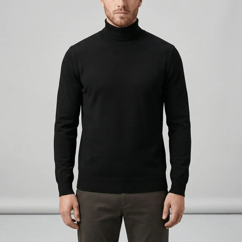 Slim-Fit-Rollkragenpullover - Friedrich