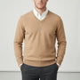 Slim-Fit V-Ausschnitt Pullover - Keanu