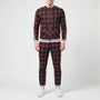 Slim Fit Jogger Set Mit Stehkragen - Riccardo