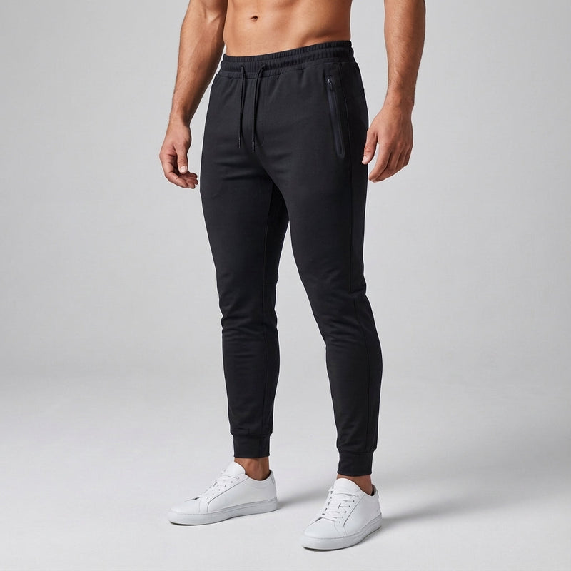 Slim Fit Trainingshose Aus Baumwollmischung - Johnny