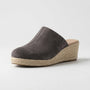 Slip-On Wedge Mule With Round Toe - Mary