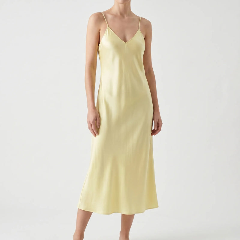 Slipkleid Mit Schimmernder Struktur -  Lois