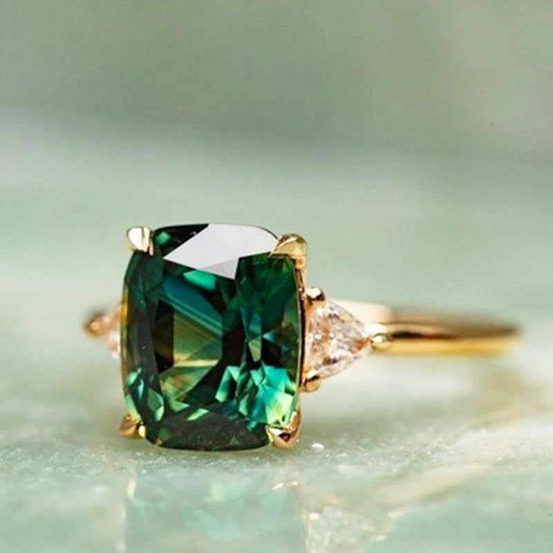 Smaragdspur Mit Goldrand - EmeraldShine