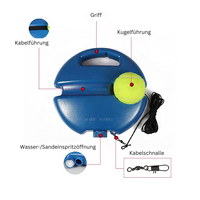 Tennistrainer mit elastischem Band – SoloServe