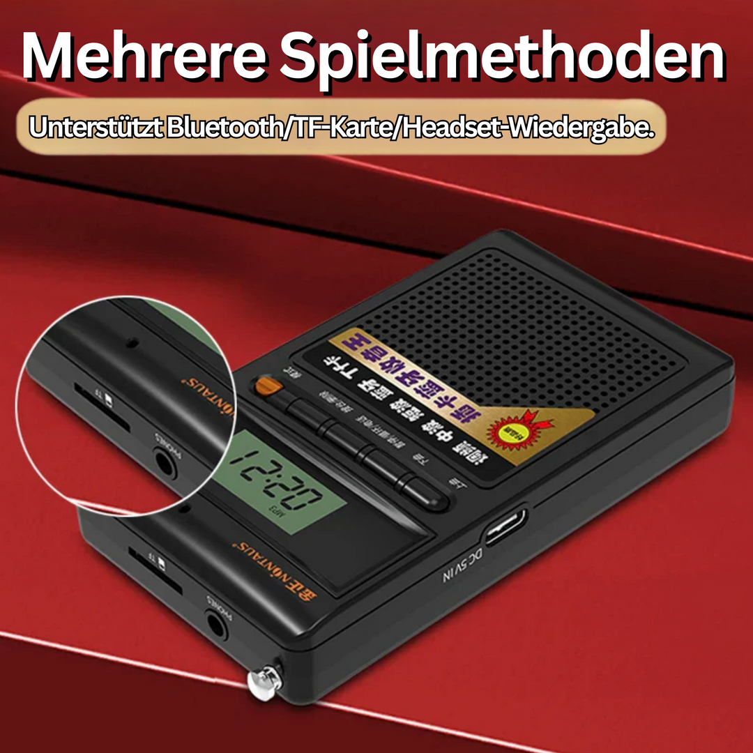 Tragbares Bluetooth-Radio und MP3-Player - SoundPocket Mini