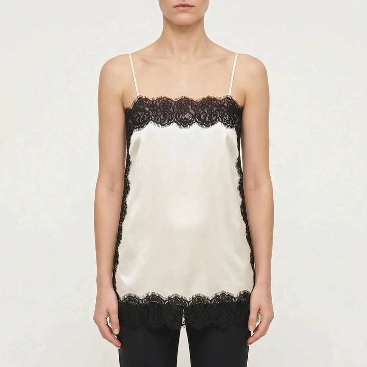 Spaghetti Top Mit Spitze -  Lois