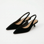 Spitze Slingback-Sandalen Mit Absatz - Carrie