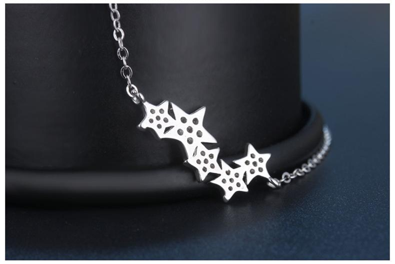 Sterling Silber Halskette - GalaxyChain