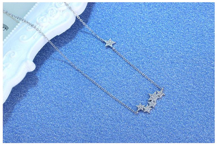 Sterling Silber Halskette - GalaxyChain