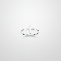 Sterlingsilber Ring - CrossRing