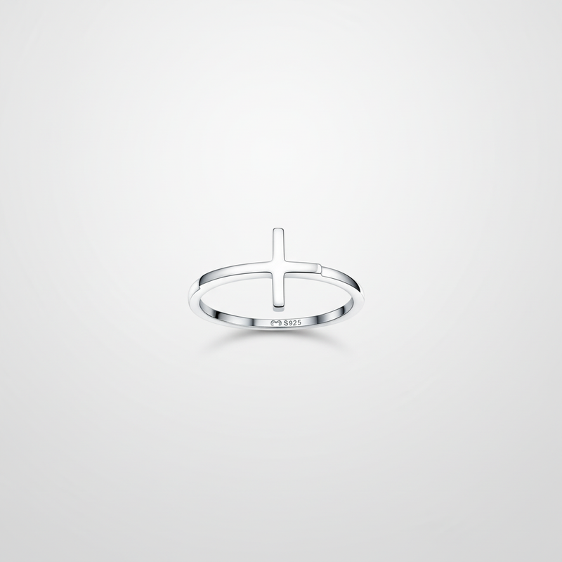 Sterlingsilber Ring - CrossRing