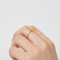 Sterlingsilber Ring - CrossRing