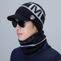 Strickbalaclava Mit Eingearbeitetem Schirm - WarmVisor